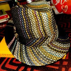 Ladies straw paper Fedora
